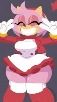 ai character: amy rose background