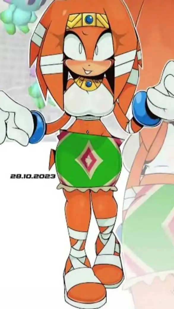 ai character: tikal the echidna  background