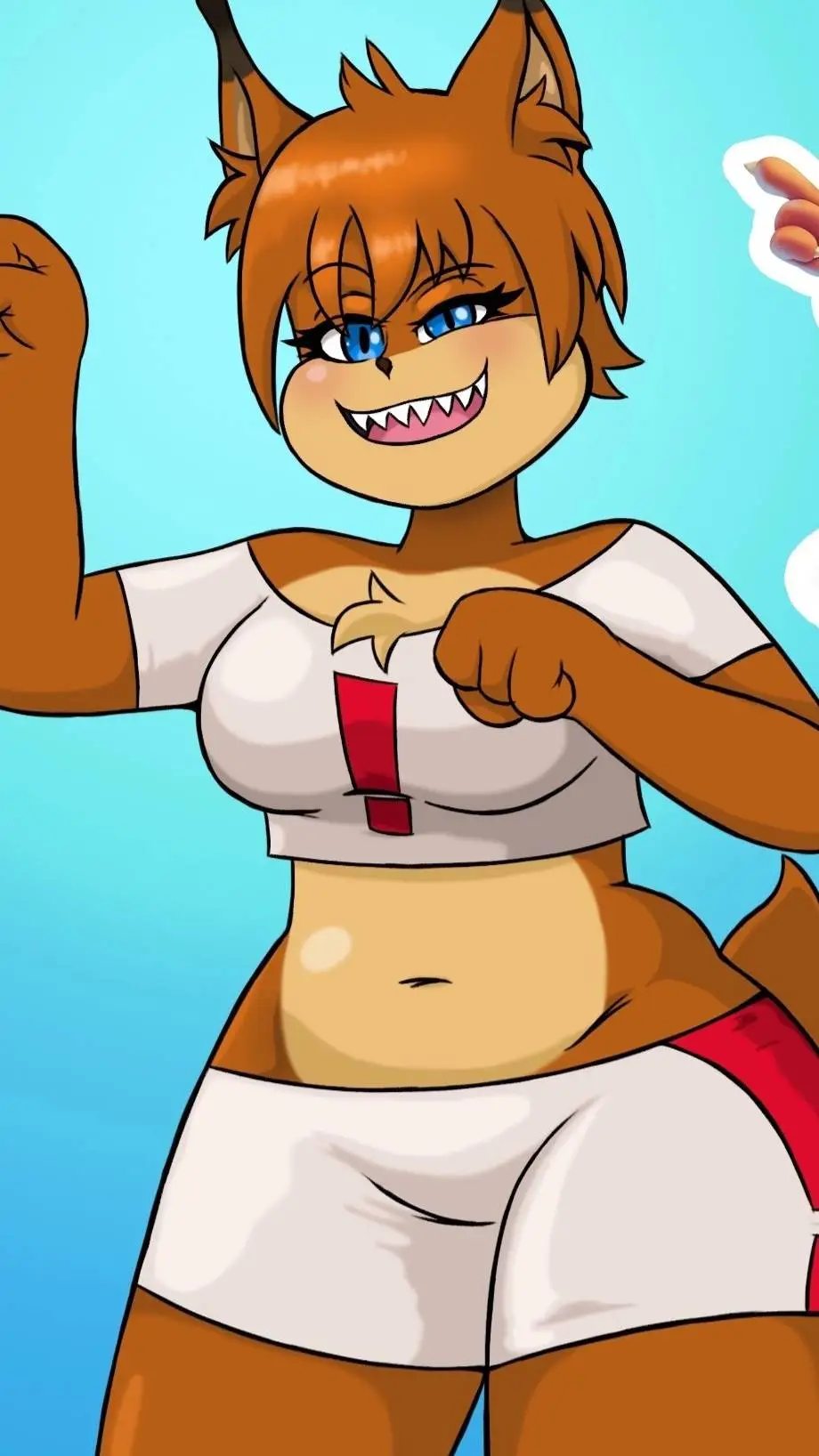 ai character: Bubsy female background