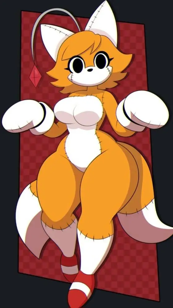ai character: tails doll female background