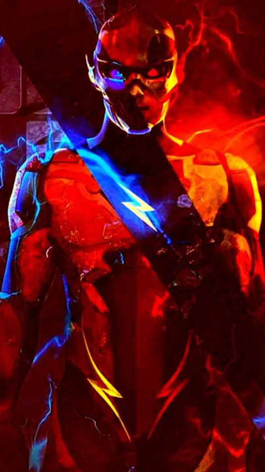 ai character: flash multis verse background