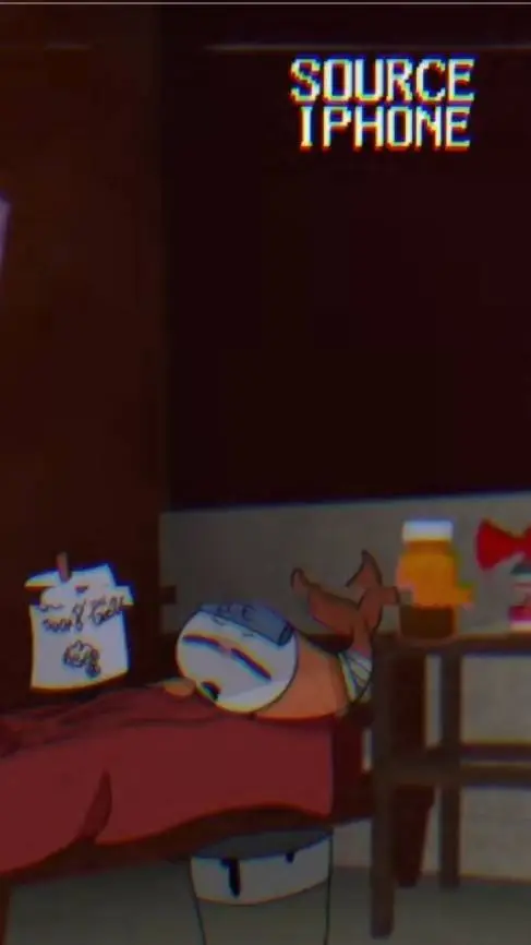 ai character: sick shrimpo background