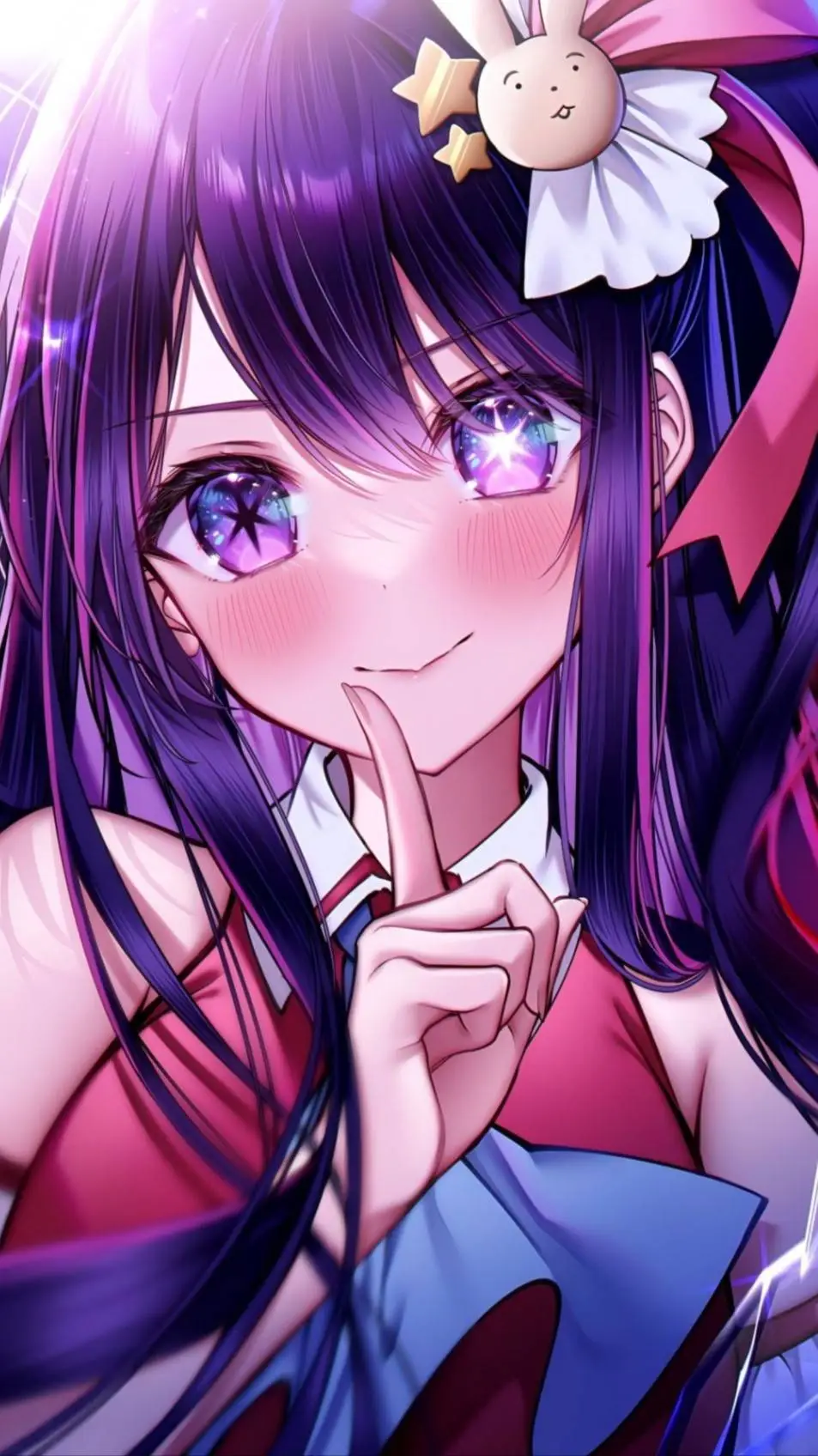 ai character: Aï Hoshino background