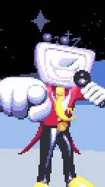 ai character: Deltarune School background