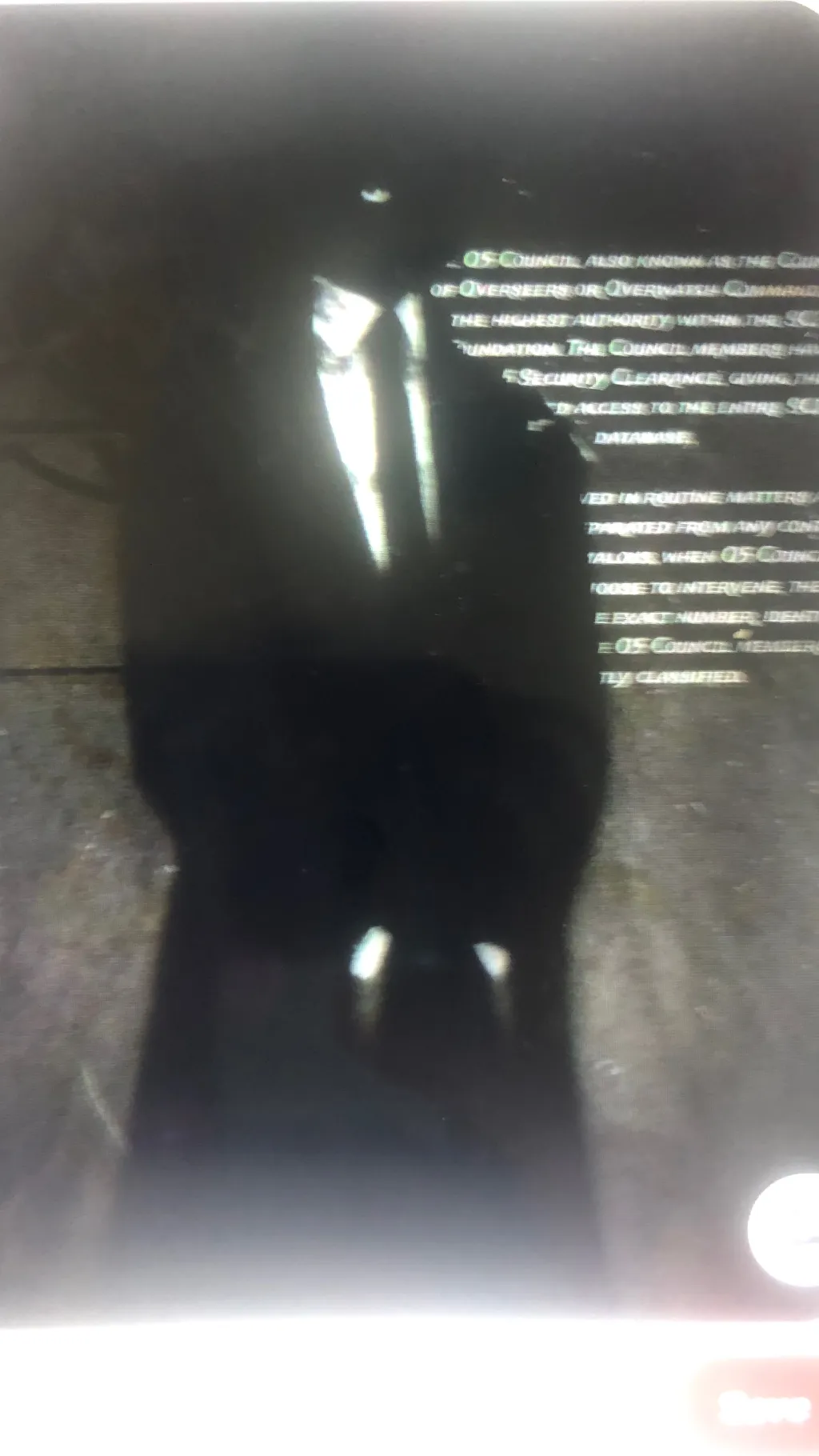 ai character: Wilbur scp 680 background