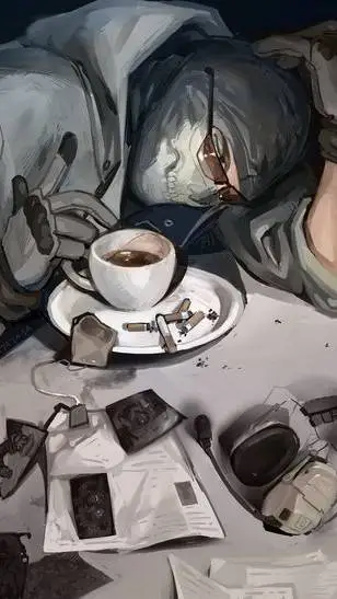 ai character: vent room background