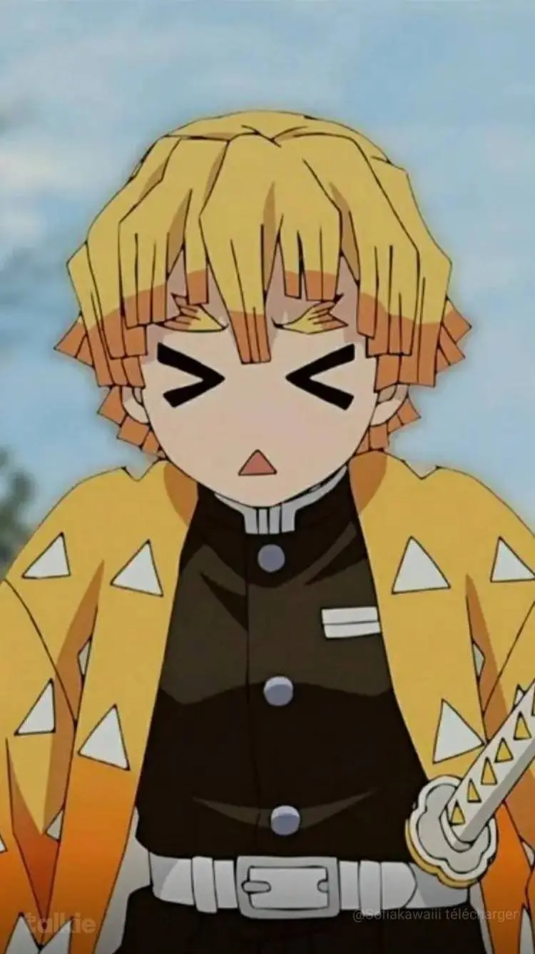 ai character: Zenitsu  background