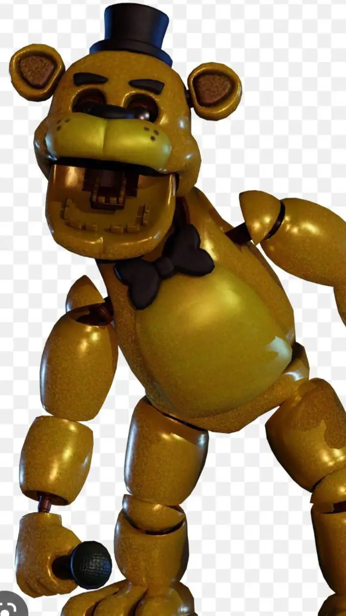ai character: golden freddy  background