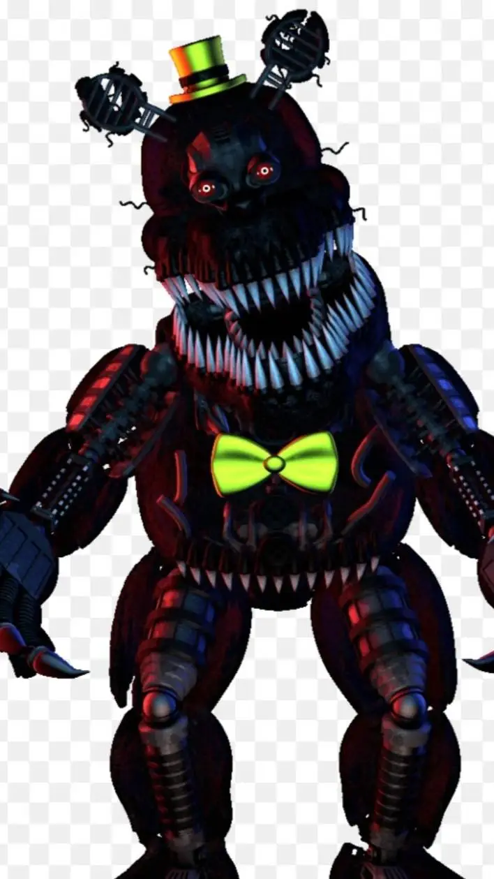 ai character: fnaf 4  background