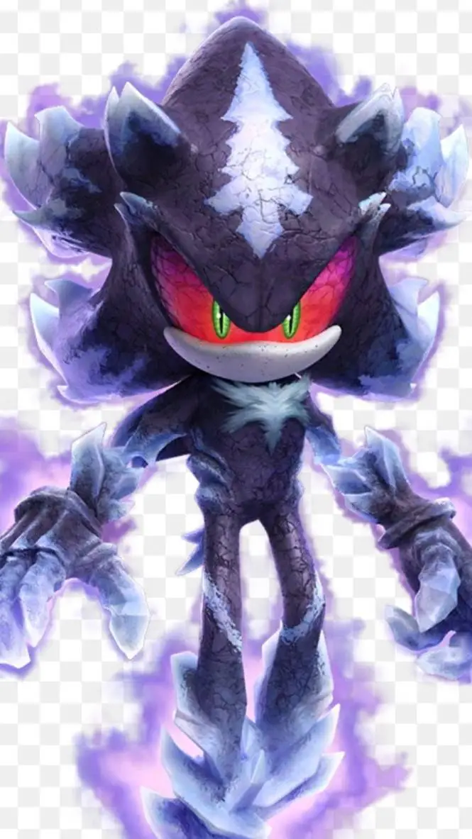 ai character: mephiles the dark  background