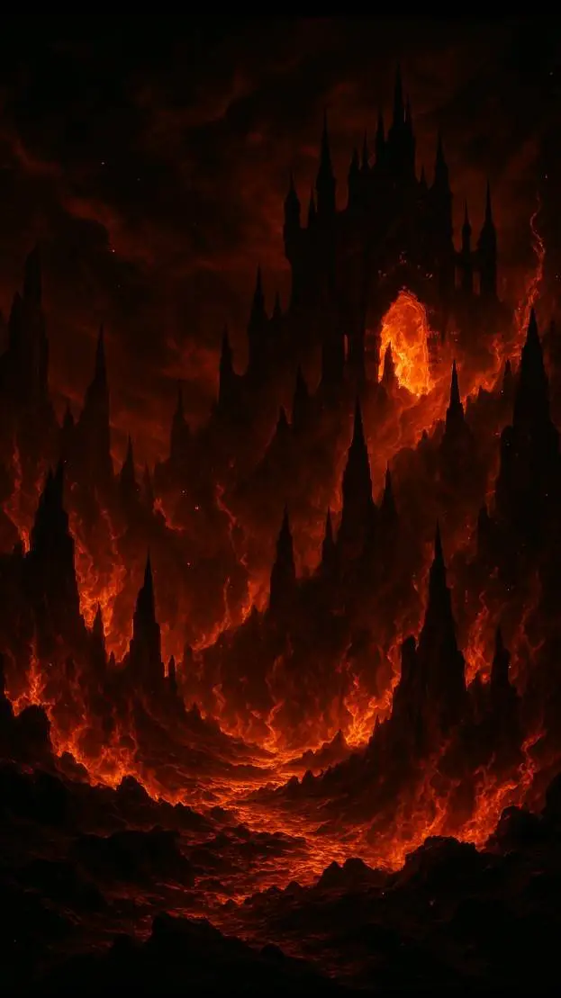 ai character: Hell background