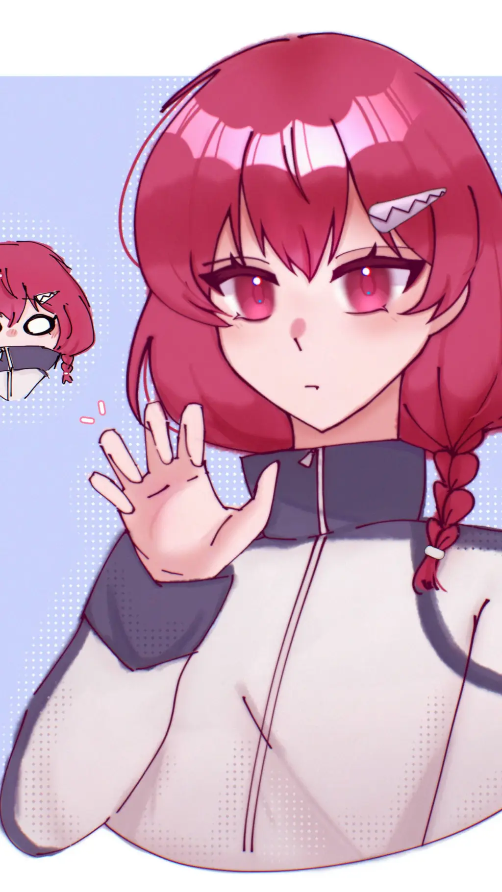 ai character: kurona fem femlock background