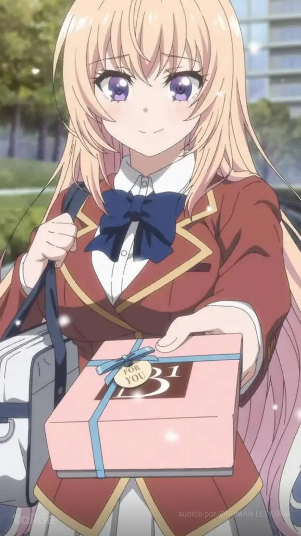ai character: honami ichinose  background