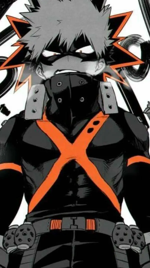 ai character: Katsuki Bakugo background