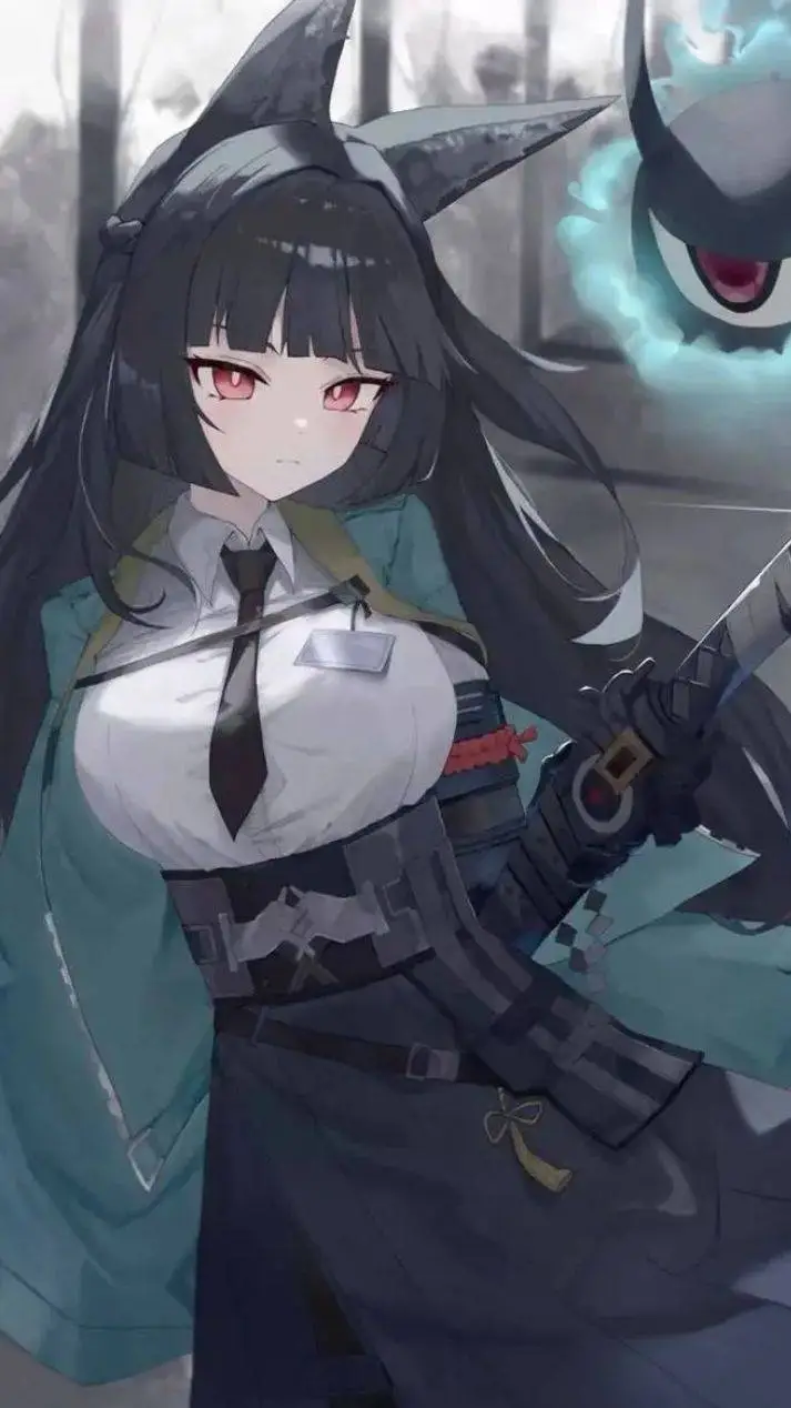 ai character: Hoshimi Miyabi 🖤 background