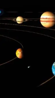 ai character: solar systems:)  background
