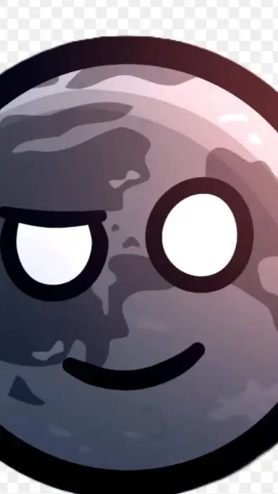 ai character: Moon background