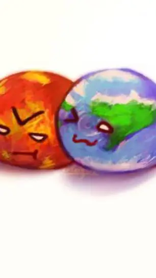 ai character: Luna X Earth background
