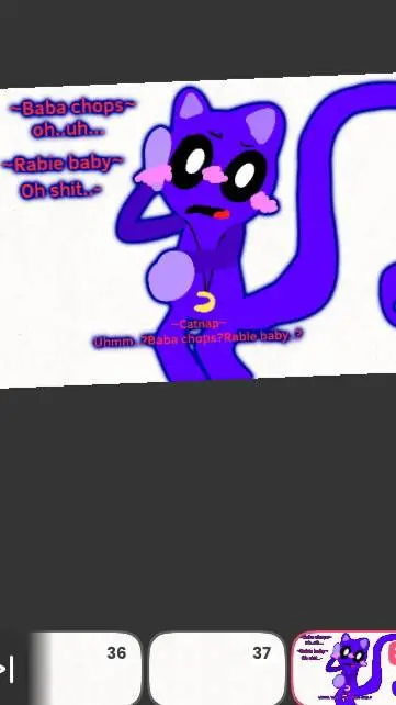 ai character: catnap/Trauma/ background