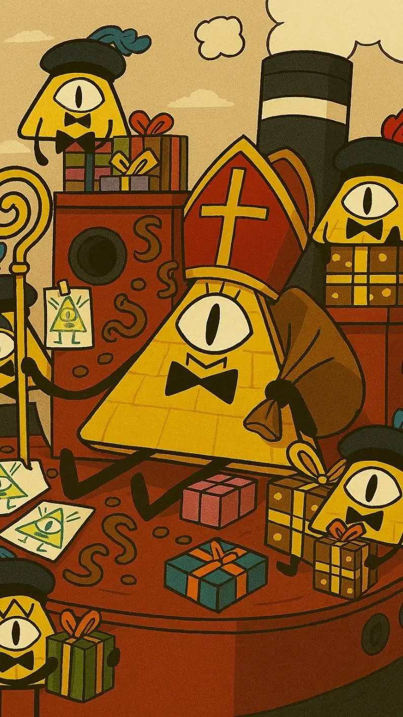 ai character: Sinterklaas Cipher background