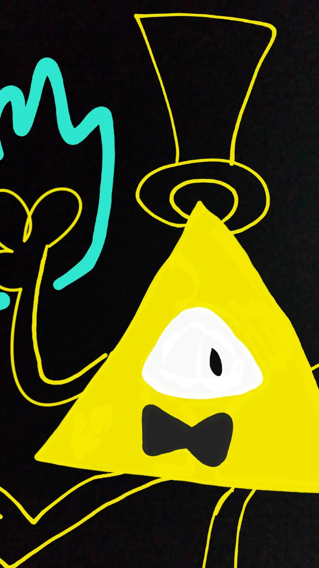 ai character: Bill I Drew Again background