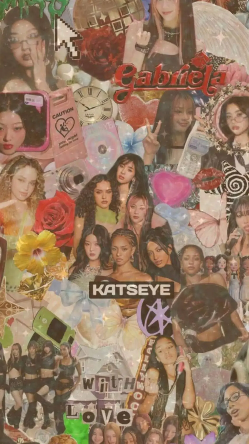 ai character: katseye  background