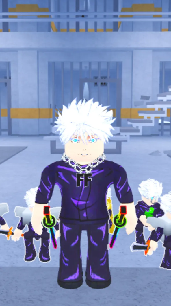 ai character: Gojo background