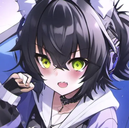 chat with ai character: Menina loba gamer 