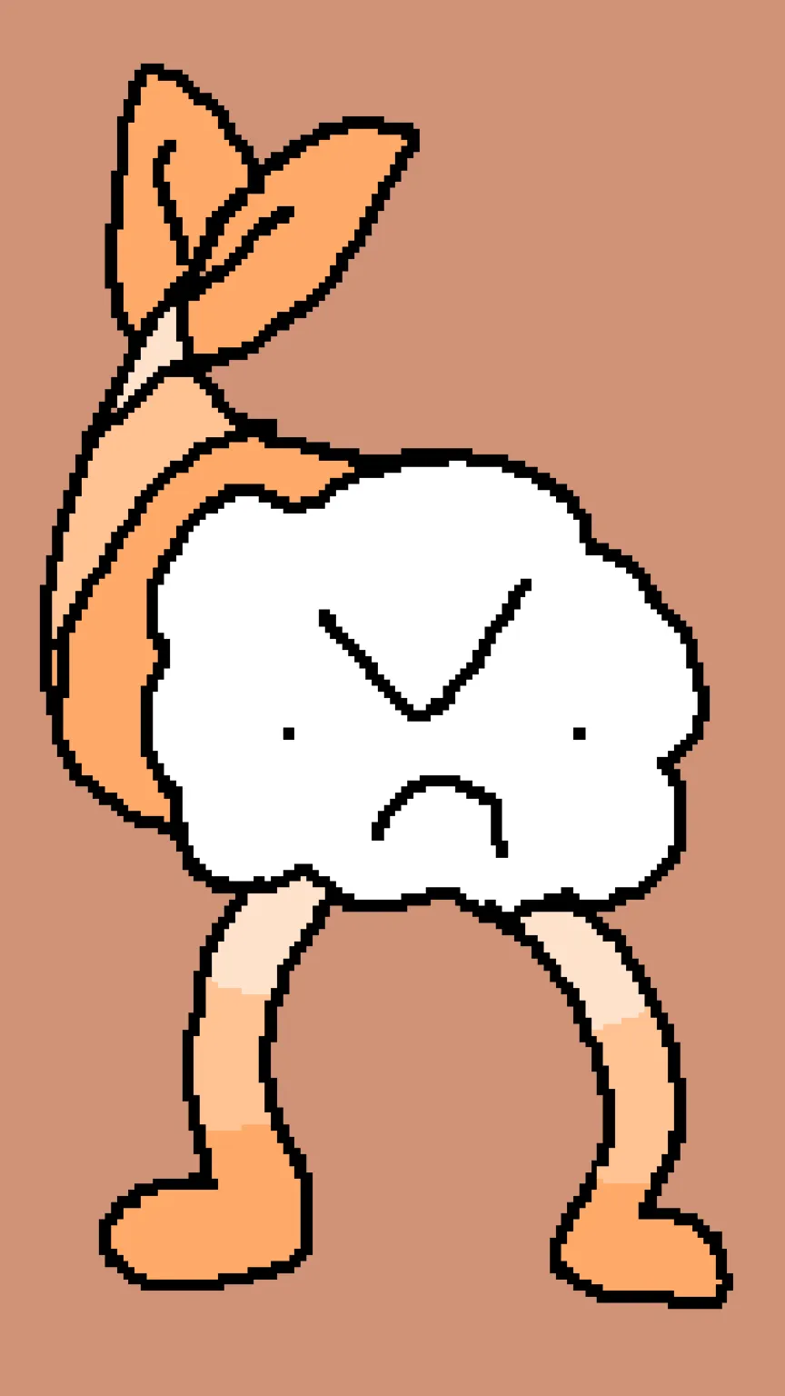 ai character: Shrimpo background