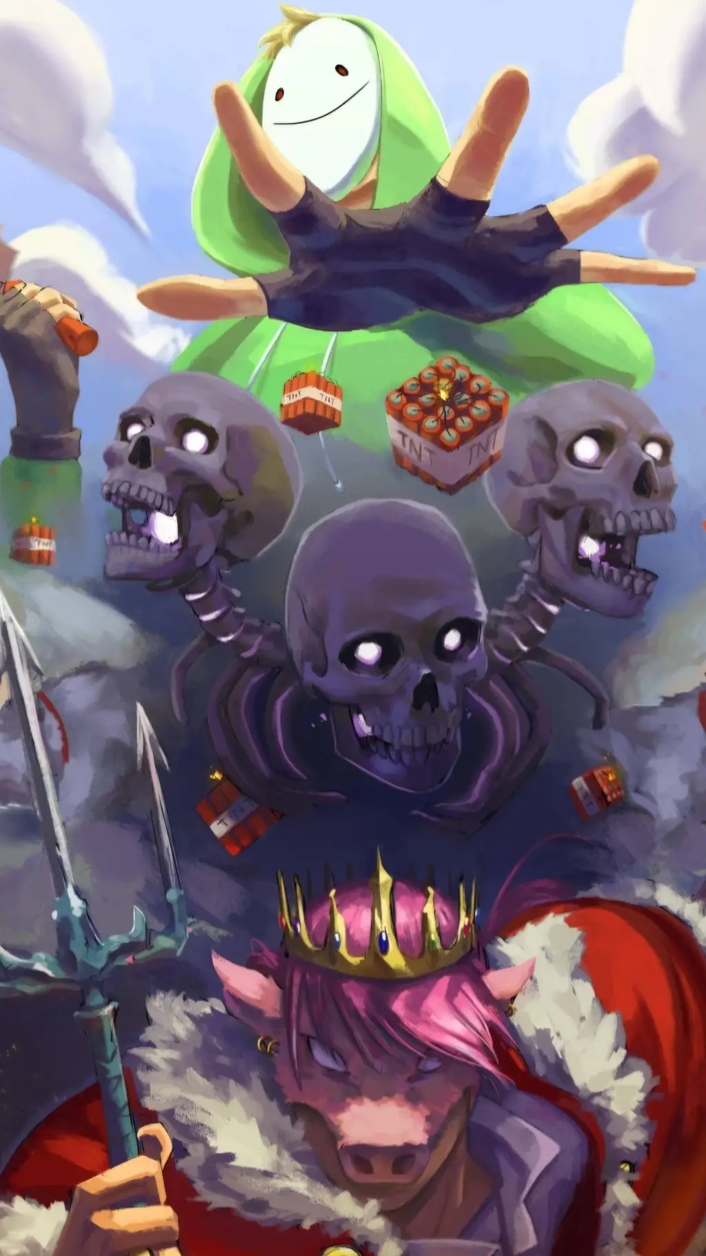 ai character: Dream background