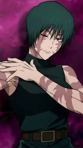 ai character: Maki Zenin  background