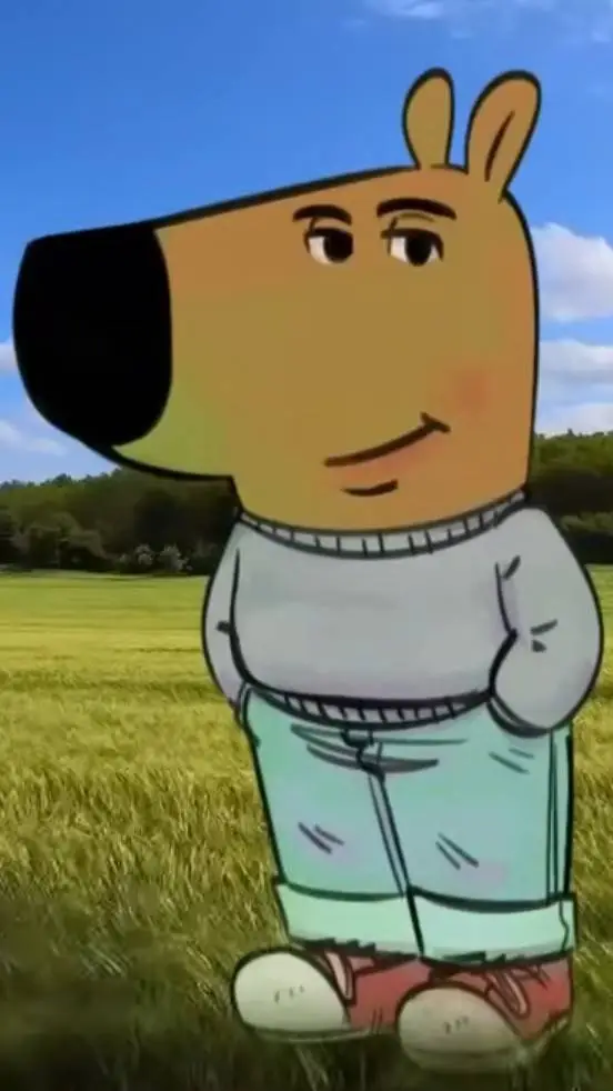 ai character: chill guy background