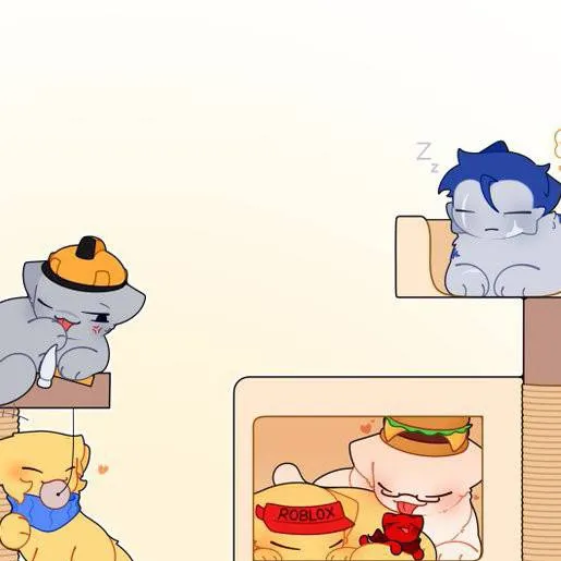 chat with ai character: forsaken cat cafe