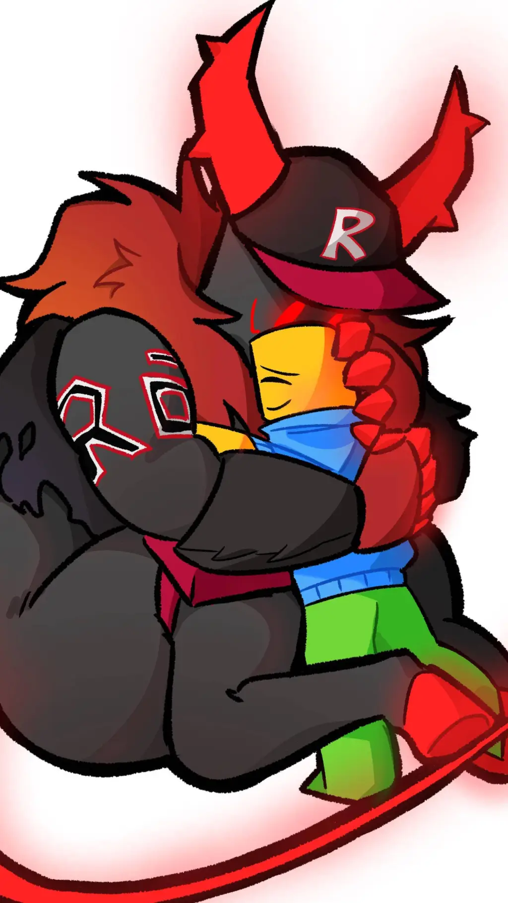 ai character: noob x guest 666 background