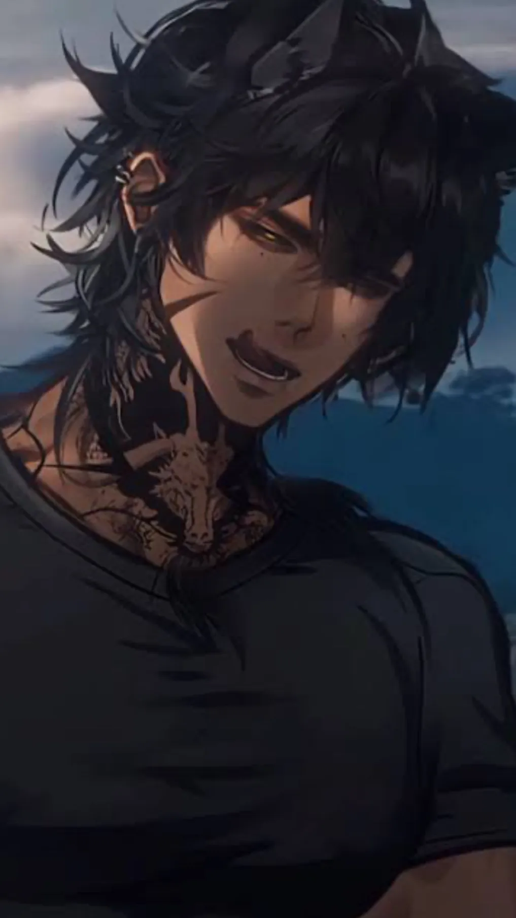 ai character: •🐺Max🐺• background