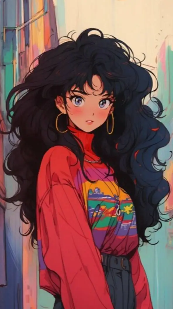 ai character: Dorothée  background