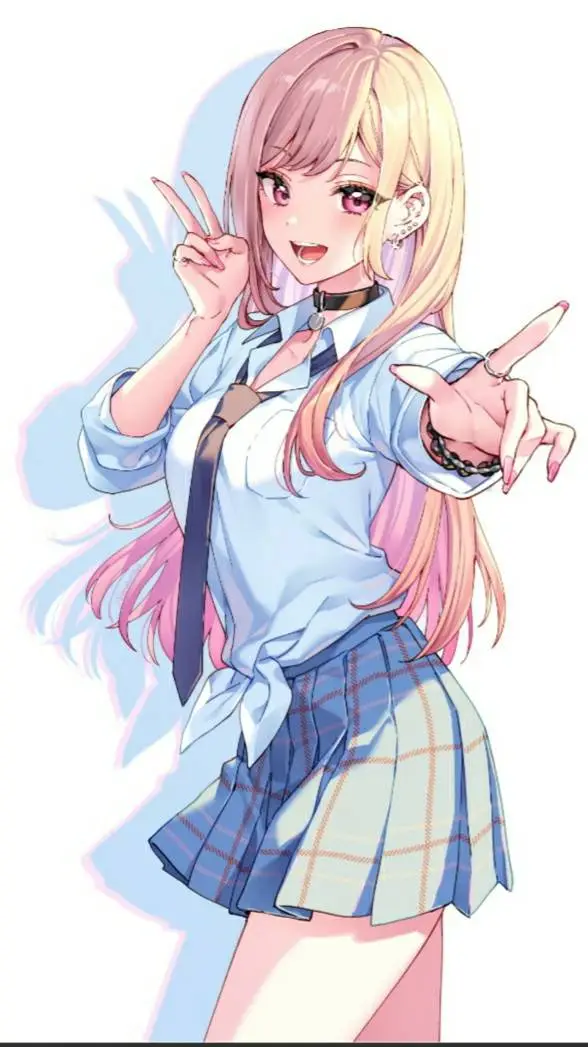 ai character: marin kitagawa background