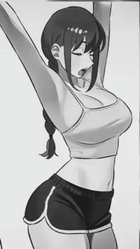 ai character: makima  background