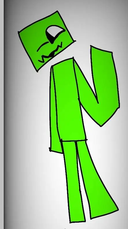 ai character: happyk1d! background