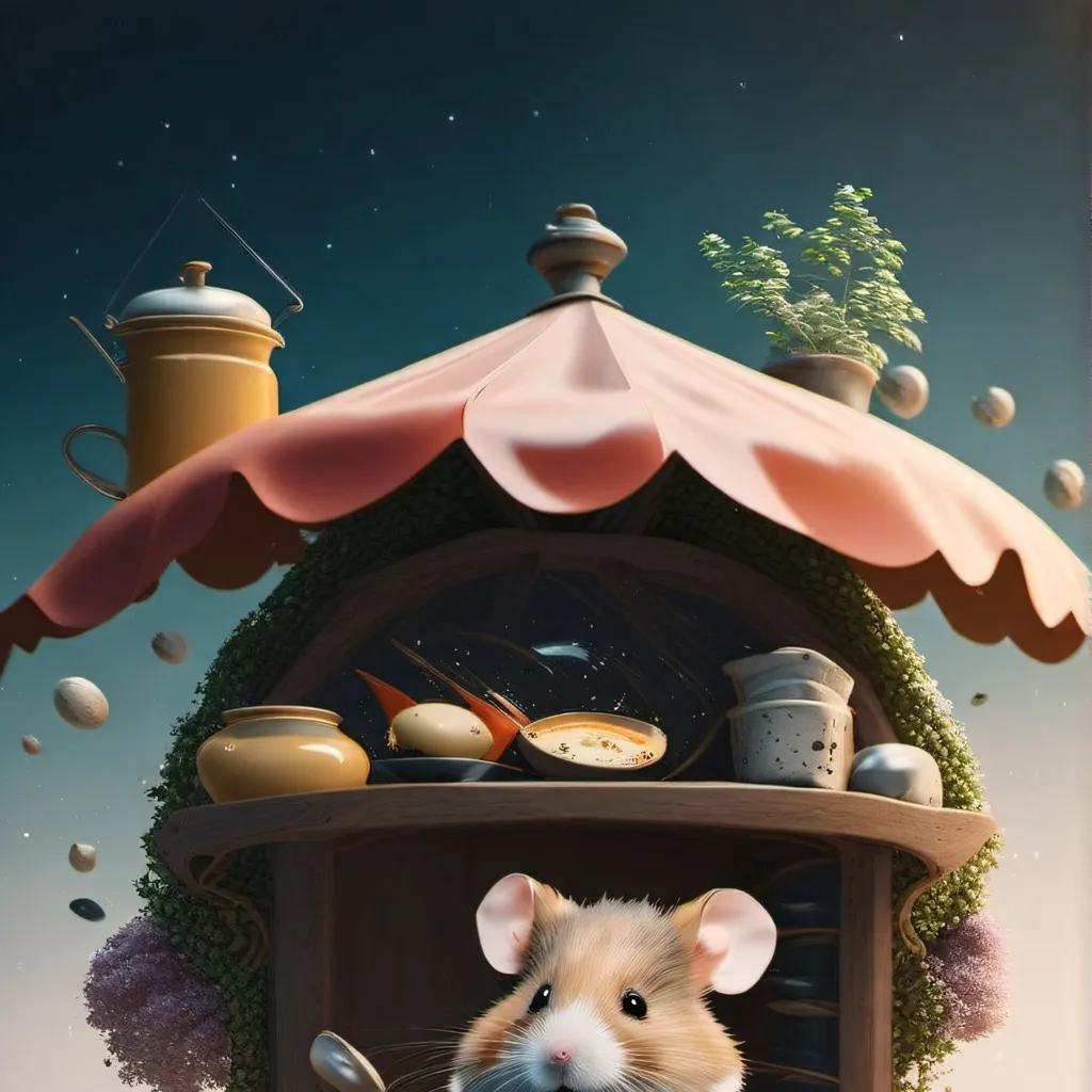 chat with ai character: Go Go Hamster Chef