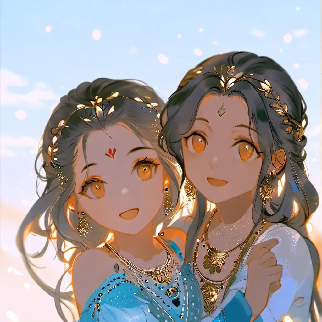 chat with ai character: Emily and Lily