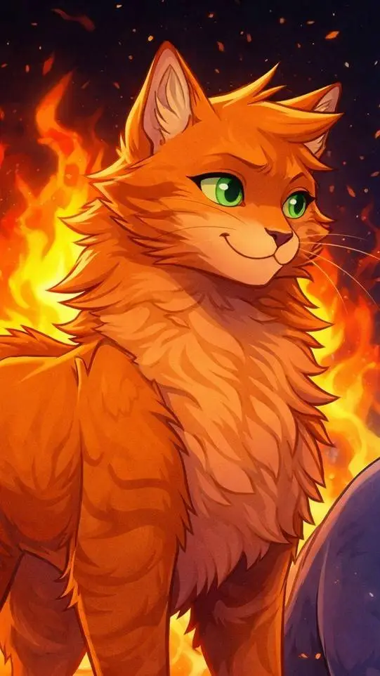 ai character: Pompier 4 background