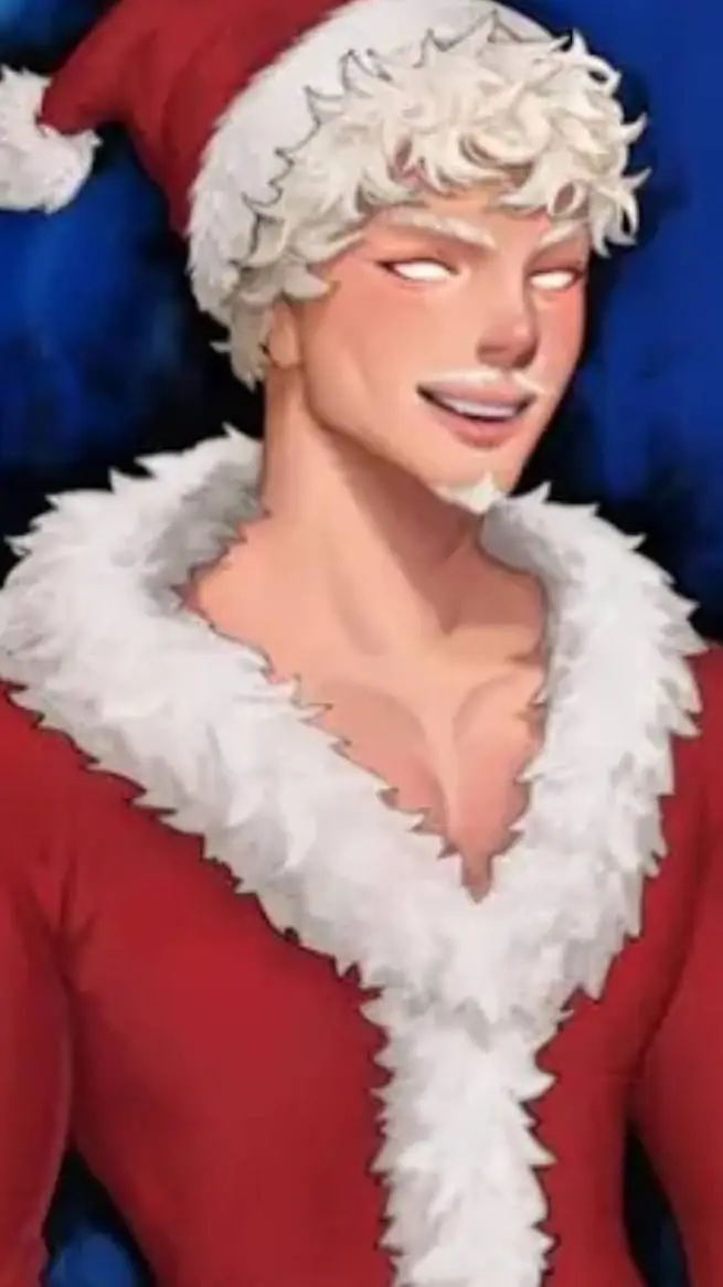 ai character: Santa from quest  background