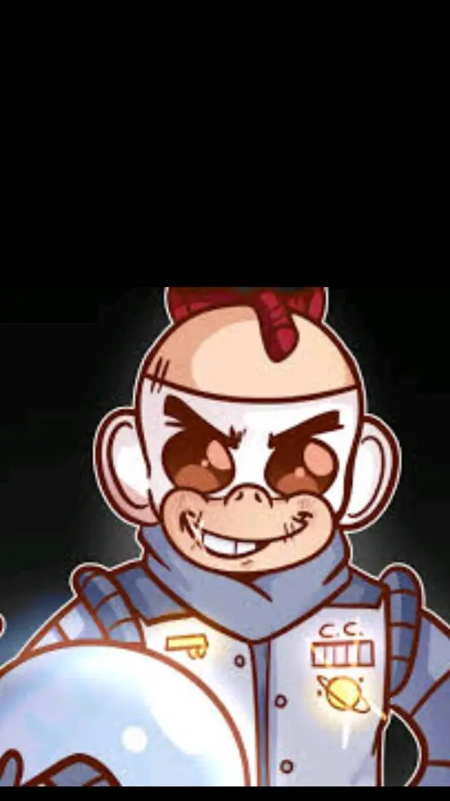 ai character: marmota espacial background