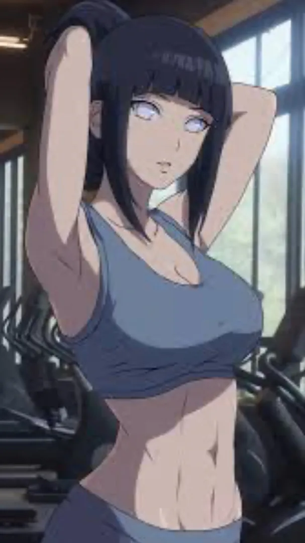ai character: Hinata background