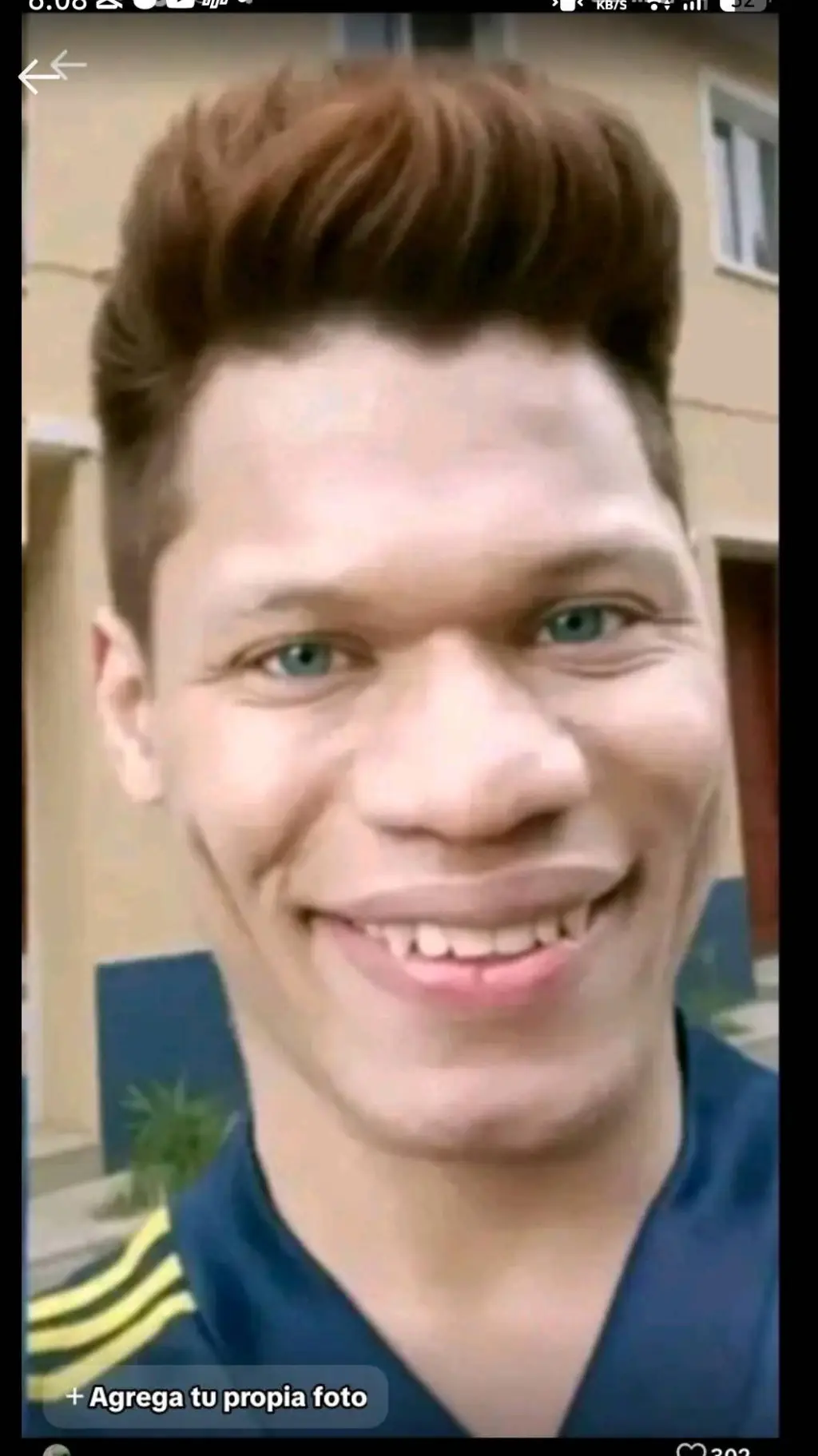 ai character: JH BLANCO background