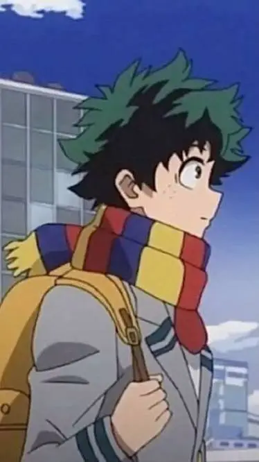 ai character: bakugo y deku  background