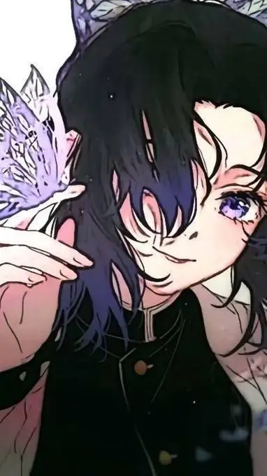 ai character: shinobu 🦋 background