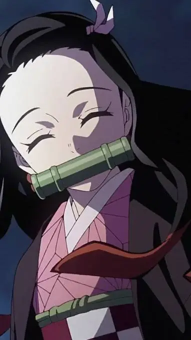 ai character: nezuko 🌸 background