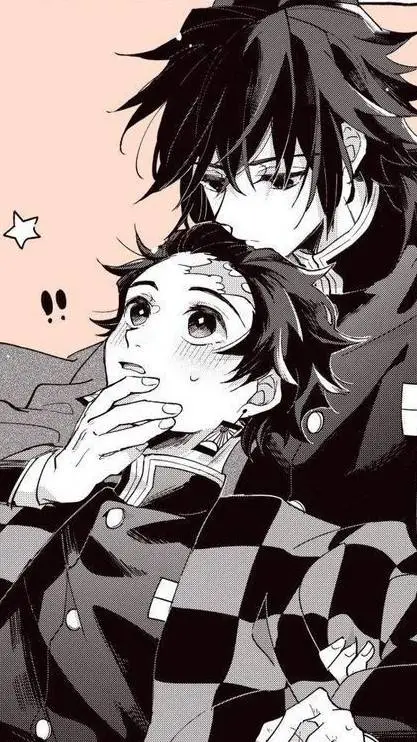 ai character: tanjiro x tomioka  background